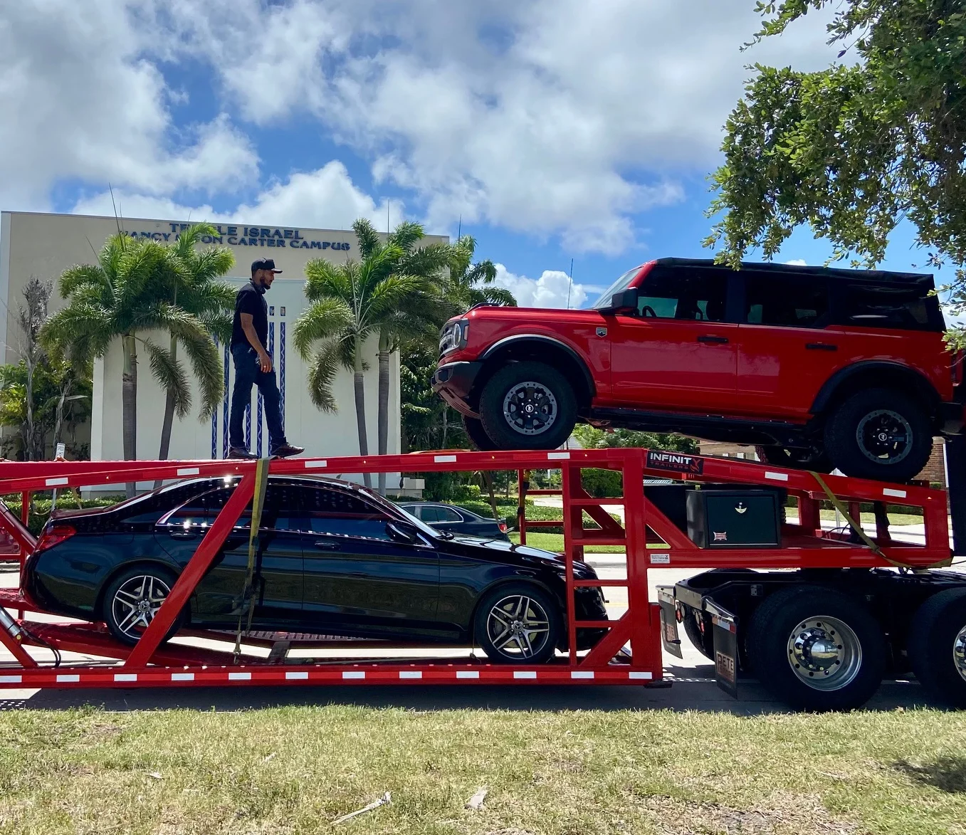 Transporting a Car to The Villages